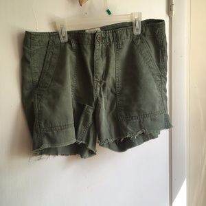 Sanctuary Olive Green Shorts, 28